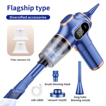Wireless Car Vacuum Cleaner – Cordless Mini Vacuum