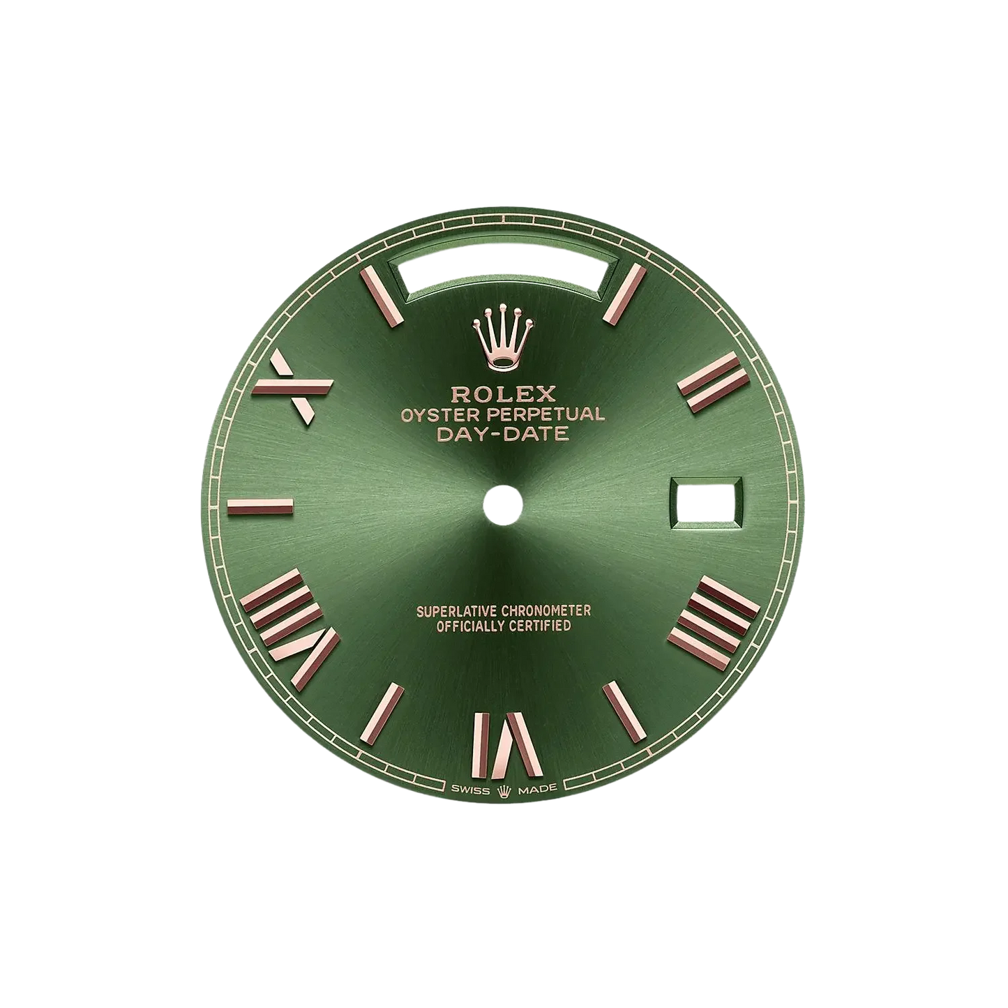 Day-Date Oyster Everose gold 40mm Green Olive 228235