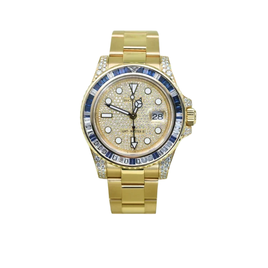 GMT-Master II 116758SARU Pave Diamond Dial 40mm
