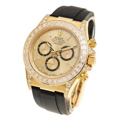 Daytona Oyster, 40mm, yellow gold and diamonds Reference 126538TBR