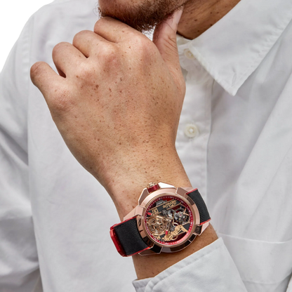 V2 CR7 Epic X Collection 44mm EX120.43.AE.AA.A Flight of CR7 Rose Gold Limited Edition