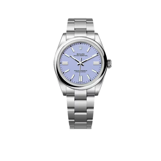 Oyster Perpetual 41mm Stainless Steel Lavender Dial Men Watch 134300-0012 New 2025