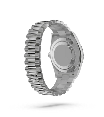 Day-date Oyster Perpetual 40mm White Gold Blue Ombré Dial, Fluted bezel M228239-0076