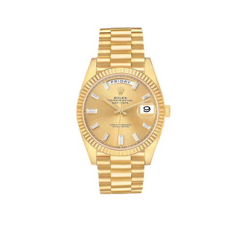 President Day-Date 40mm Yellow Gold Diamond Mens Watch 228238