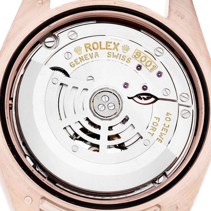 Sky-Dweller 42mm Rose Gold Slate Dial Mens Watch 326935