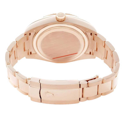Sky-Dweller 42mm Rose Gold Slate Dial Mens Watch 326935
