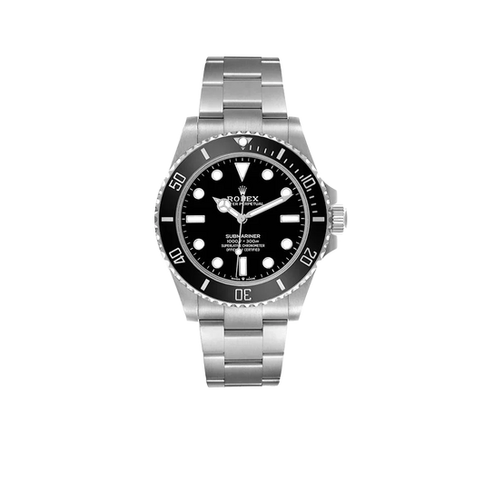 Submariner Non-Date Ceramic Bezel Steel 41mm Mens Watch 124060